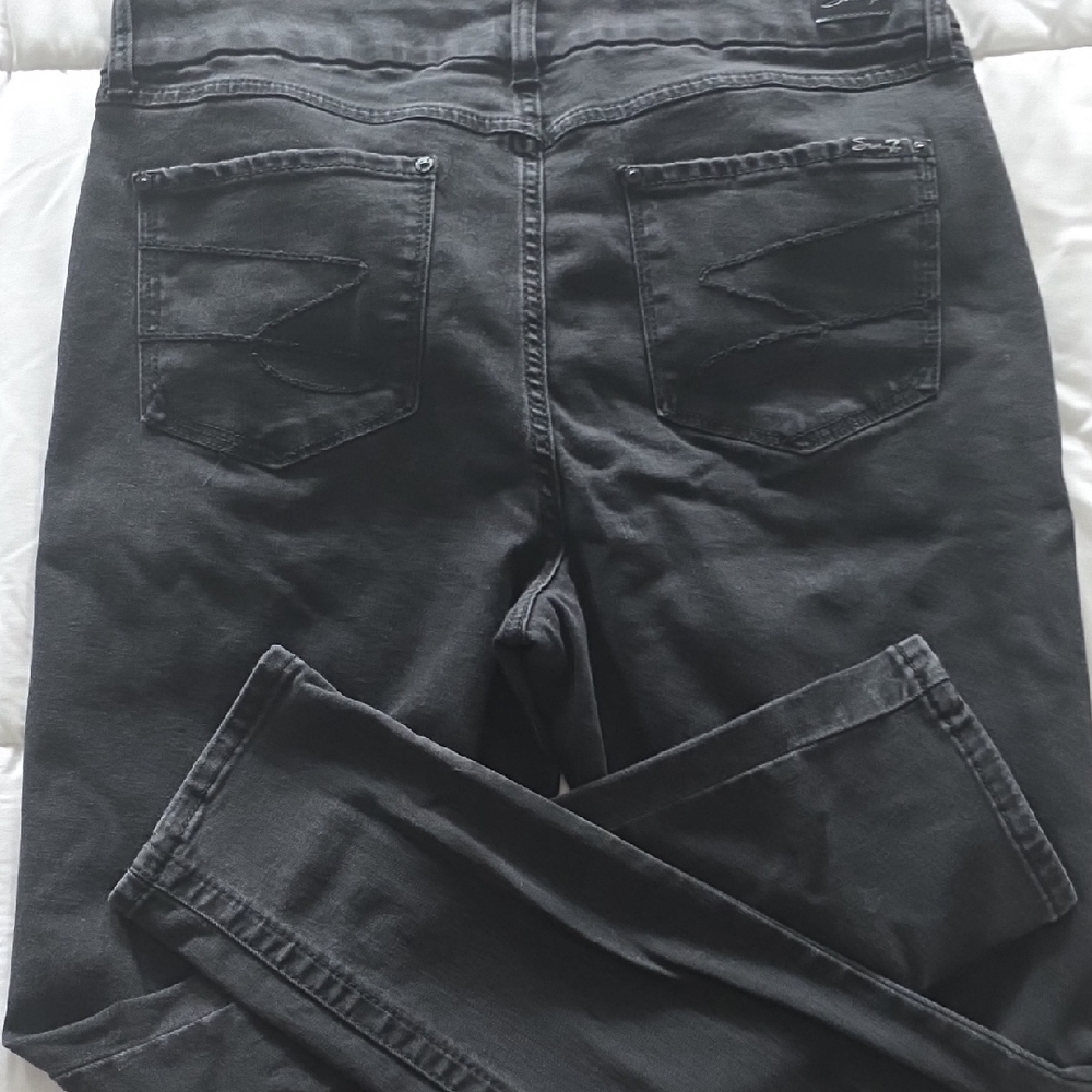 Seven7 Women's Charcoal Skinny Jeans